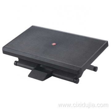 Custom Height angle adjustable plastic massage Footrest